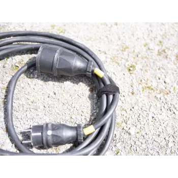 ACCESSORY tépőzáras kábelkötegelő 20x200mm fekete 10-es csomag 30006020