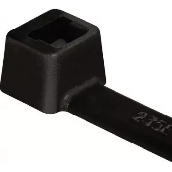 HellermannTyton T18R-HS-BK-C1 fekete hőstabilizált kábelkötegelő 100 x 2,5 mm, 100-as csomag 111-01950