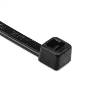 HellermannTyton T30R időjárásálló fekete kábelkötegelő, 150 x 3,6 mm, 100-as csomag 112-03060