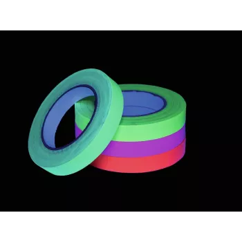 ACCESSORY gaffa szalag 19mm x 25m neon sárga UV-aktív 30005481