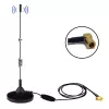 Midland Albrecht MAG31 DAB+ mágneses talpú antenna erősítővel, Band III, 3 m kábel, SMB-csatlakozó 62336