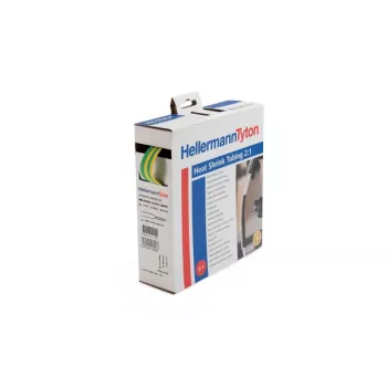 HellermannTyton hőre zsugorodó cső doboz átlátszó 9,5 mm x 4,7 mm x 5 m (HIS-PACK-9,5/4,7-CL) 300-30953