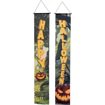 EUROPALMS Halloween molinó, kísérteterdő, 2 darabos készlet, 30x180cm (80164207)