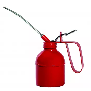 IWH fém olajkanna 300 ml horganyzott acél szivattyúval és fém kifolyóval 032016