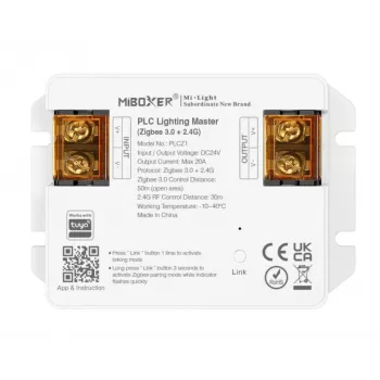 Miboxer PLCZ1 Zigbee 3.0 + 2.4G MiLight/Miboxer fény-master vezérlő