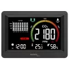 Technoline WL1028 CO2 monitor levegőminőség-mérő riasztással fekete