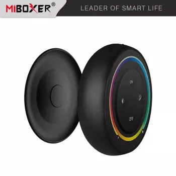 SYNERGY21 S2-g LED távirányító RGB+CCT MiLight/MiBoxer rendszerekhez, 4 zóna, 2,4GHz, szürke