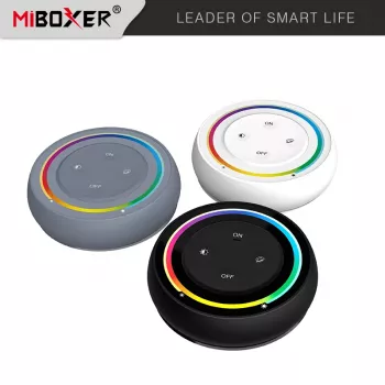 SYNERGY21 S2-g LED távirányító RGB+CCT MiLight/MiBoxer rendszerekhez, 4 zóna, 2,4GHz, szürke