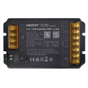 Miboxer LED-vezérlő 2in1 DC12~48V WiFi 2.4G HP (HW2)