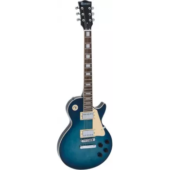DIMAVERY LP-750 Electric Guitar, Faded Blueburst 26219397