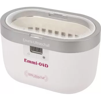 EMAG EMMI-04D ultrahangos tisztító 0,6 L, 40 W, 45 kHz, rozsdamentes acél tartály, műanyag ház