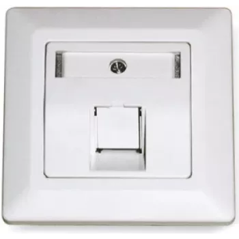 Dätwyler 185866 RJ45 Cat 7A adatmodul, 1 port, fehér