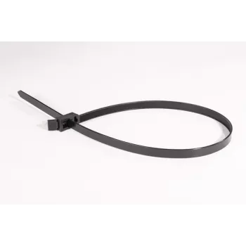 HellermannTyton SpeedyTie újrafelhasználható kábelkötöző 750 mm x 13 mm fekete (5 darabos csomag) 115-00030