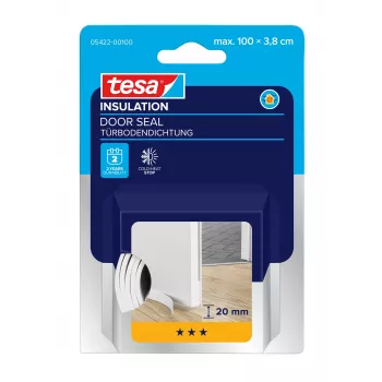 tesamoll UNIVERSAL ajtótömítő szalag fehér 38 mm x 1 m (05422-00100-01)