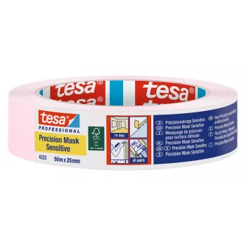tesa 4333 Precision Mask világosrózsaszín maszkolószalag 50 m x 25 mm 04333-00018-02