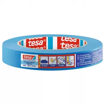 Tesa Precision maszkolószalag 4440 Outdoor UV Plus, kék, 50 m x 19 mm 04440-00000-00