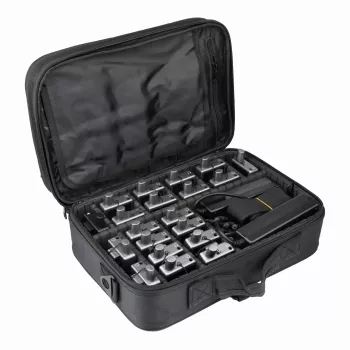 MIDLAND Albrecht ATT/ATR400 20-Person Digital Tour Guide System with 16 Channels, 863-865 MHz, 150m Range, Charging Case 29970.S20