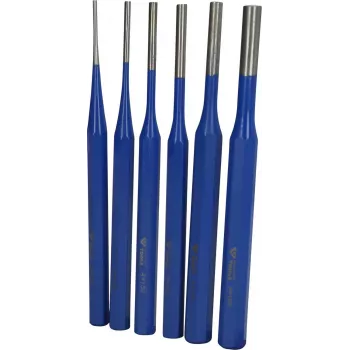 Brilliant Tools BT085006 hengeres szeglyukasztó-készlet, 6 részes, 3-10 mm, króm-vanádium acél