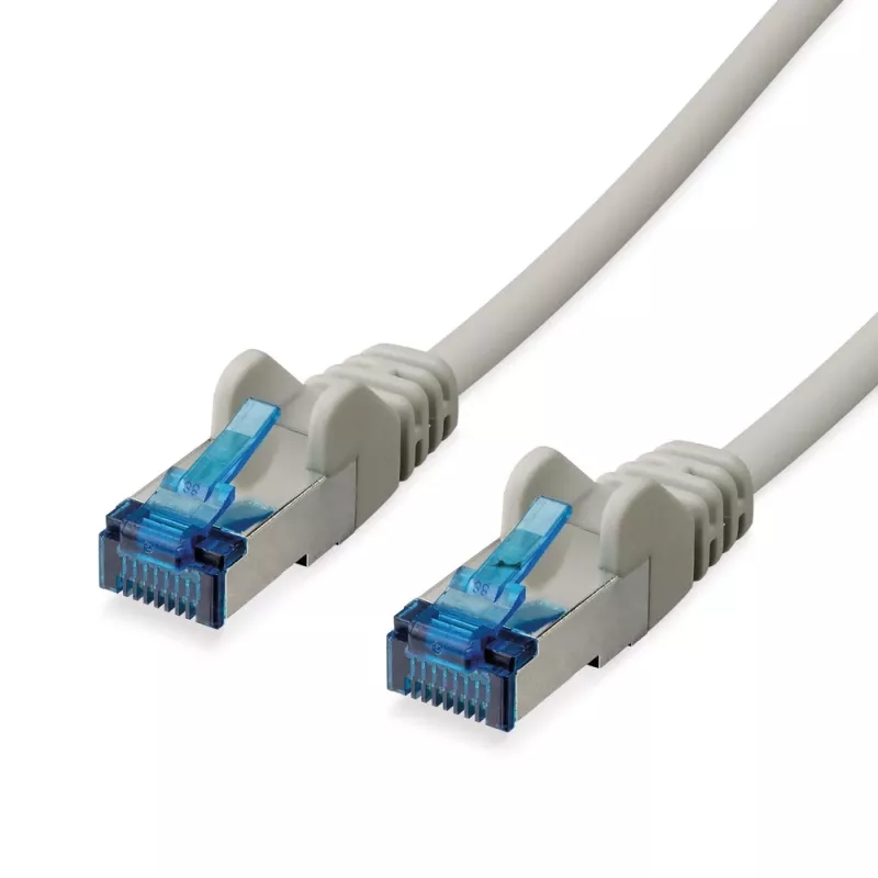 ABUS TVAC40831 Cat6a S/FTP patch kábel, 5 m, fehér