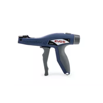 HellermannTyton EVO9iSP-MET/PL-BU kábelkötegelő-szerszám kék-szürke 110-88002