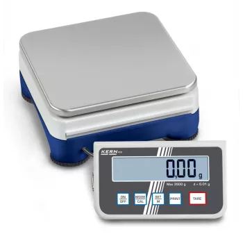 KERN PCD 2500-2 precíziós mérleg 2500 g kapacitás, 0,01 g leolvashatóság
