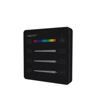 Miboxer Pixel LED intelligens panel vezérlő RGB/RGBW/RGB+CCT fekete (B6) B6 (fekete)