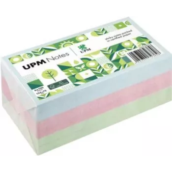 UPM Notes öntapadós jegyzet 5655-20PG-6 pasztell 125x75mm 100 lap vegyes 6 tömb