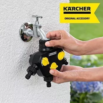 Kärcher 2.645-200.0 3-utas elosztó 60 mm szívótömlő visszacsapó szeleppel