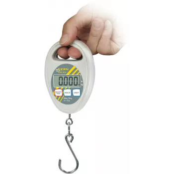 KERN HDB 5K5N digitális függőmérleg, 5 kg kapacitás, 5 g leolvashatóság