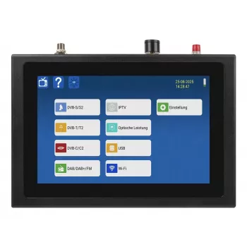 Megasat HD 7 Combo V2 műholdas mérőkészülék DVB-S/S2/T/T2/C DAB/DAB+ USB DiSEqC 1 (2600024)