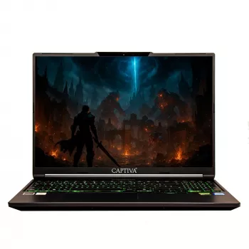 Captiva Advanced Gaming I95-153GE 16 inch játék laptop - Intel Core i7-14650HX, 64GB, 2TB SSD, GeForce RTX 5060 8GB, Windows 11 Pro