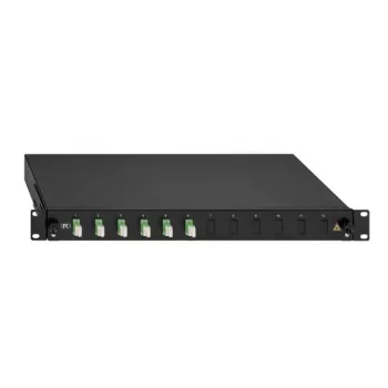 Rutenbeck BasicLine 19 inch kihúzható szplájzdoboz 1U, világosszürke 2280302060