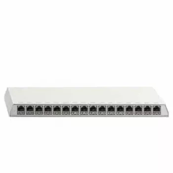 Rutenbeck PP-Cat.6A patch panel, 24 portos, árnyékolt, 1U, 23611116