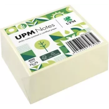 UPM Notes öntapadós jegyzet 5820-01PG 75x75mm 400 lap sárga