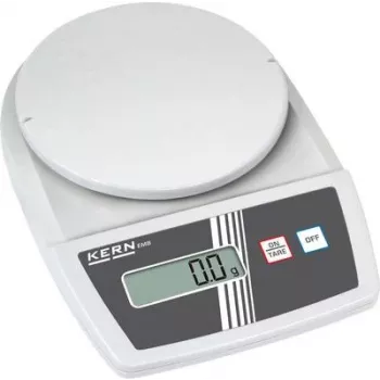 KERN EMB 600-2 precíziós levélmérleg, 600 g kapacitás, 0,01 g leolvashatóság, elemes és hálózati üzem