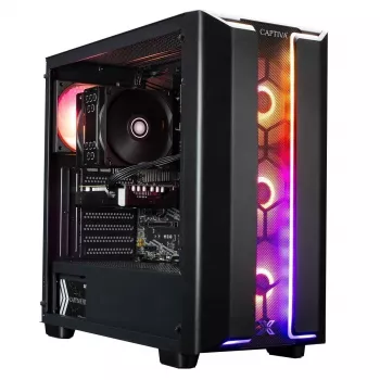 CAPTIVA Advanced Gaming R98-754 asztali PC - AMD Ryzen 7 5700X, GeForce RTX 5060 Ti 16GB, 32GB RAM, 1TB SSD, operációs rendszer nélkül