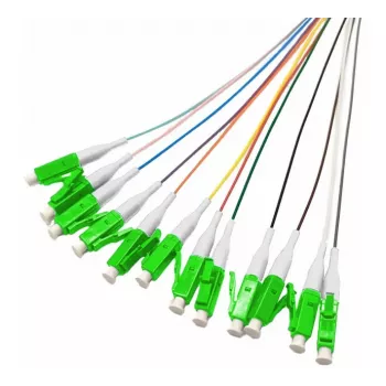 Tecline OM5 LC/UPC üvegszálas pigtail, 12 darabos csomag, 2,0 m, színkódolt 20500018
