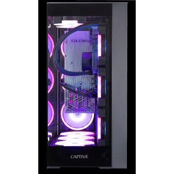 Captiva Highend Gaming R99-755 asztali PC - AMD Ryzen 9 9950X3D, Radeon RX 9070 XT 16GB, 64GB RAM, 2TB SSD, Windows 11 Home