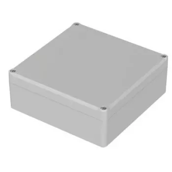 Bopla Universal Enclosure 150 x 150 x 57 mm Polycarbonate Light Grey (RAL 7035) EM 218, 1 pc 62218300