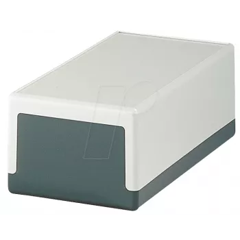 Bopla E 406 polisztirol ház, szürke, 65 x 50 x 30 mm, IP40, csavarozott