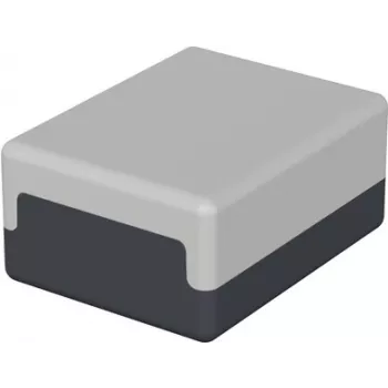 Bopla E 406 polisztirol ház, szürke, 65 x 50 x 30 mm, IP40, csavarozott