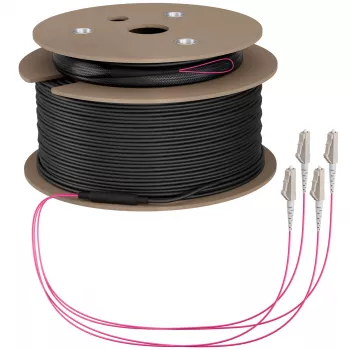 EFB Elektronik trunk kábel U-DQ ZN BH OM4 4G 1x4 LC-LC 180 m Dca LSZH O8303S180OM4