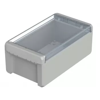BOPLA EUROMAS II fali ház, polikarbonát, világosszürke (RAL 7035), 231 x 125 x 90 mm, IP65, IK07 96025235