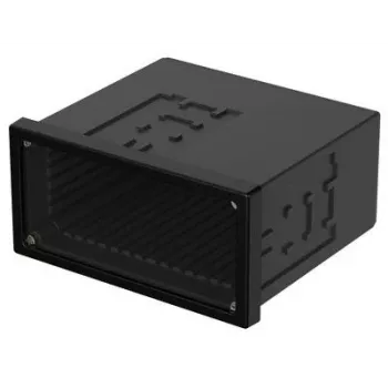 Bopla NGS 9408 UNINORM beépítési ház, 96 x 48 x 85 mm, fekete RAL 9005 17940801.MT1