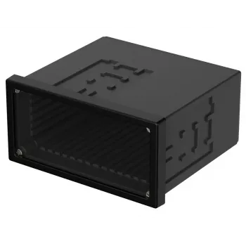 Bopla NGS 9408 UNINORM beépítési ház, 96 x 48 x 85 mm, fekete RAL 9005 17940801.MT1