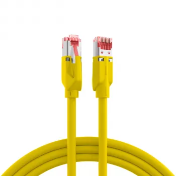 EFB RJ45 patch kábel Cat.5e S/UTP PUR TM21 energialánc sárga 10m K8032.10
