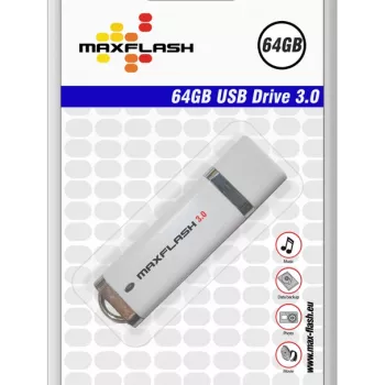 MEMORYSOLUTION MAXFLASH 64GB USB 3.0 nagy sebességű USB pendrive, kiskereskedelmi
