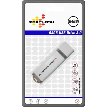 MEMORYSOLUTION MAXFLASH 64GB USB 3.0 nagy sebességű USB pendrive, kiskereskedelmi