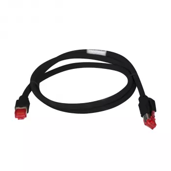 EFB-Elektronik Cat.7 S/FTP LSZH patch kábel, RJ45, fekete, 3m K0700SW.3