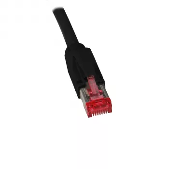 EFB-Elektronik Cat.7 S/FTP LSZH patch kábel, RJ45, fekete, 3m K0700SW.3